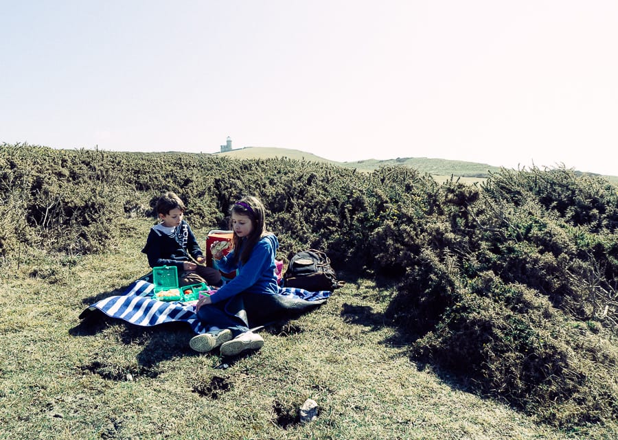 Walk with a view Belle Tout picnic