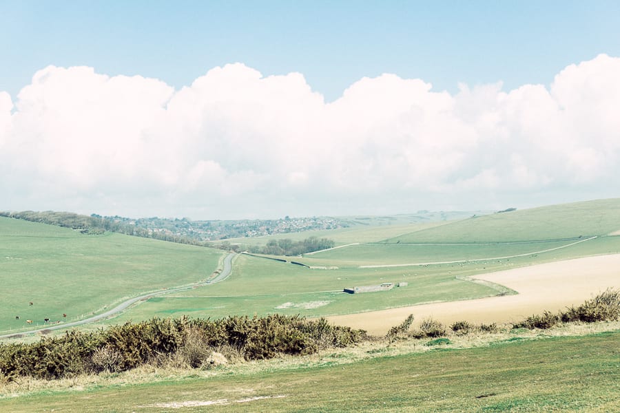 Walk with a view with kids South Downs countryside