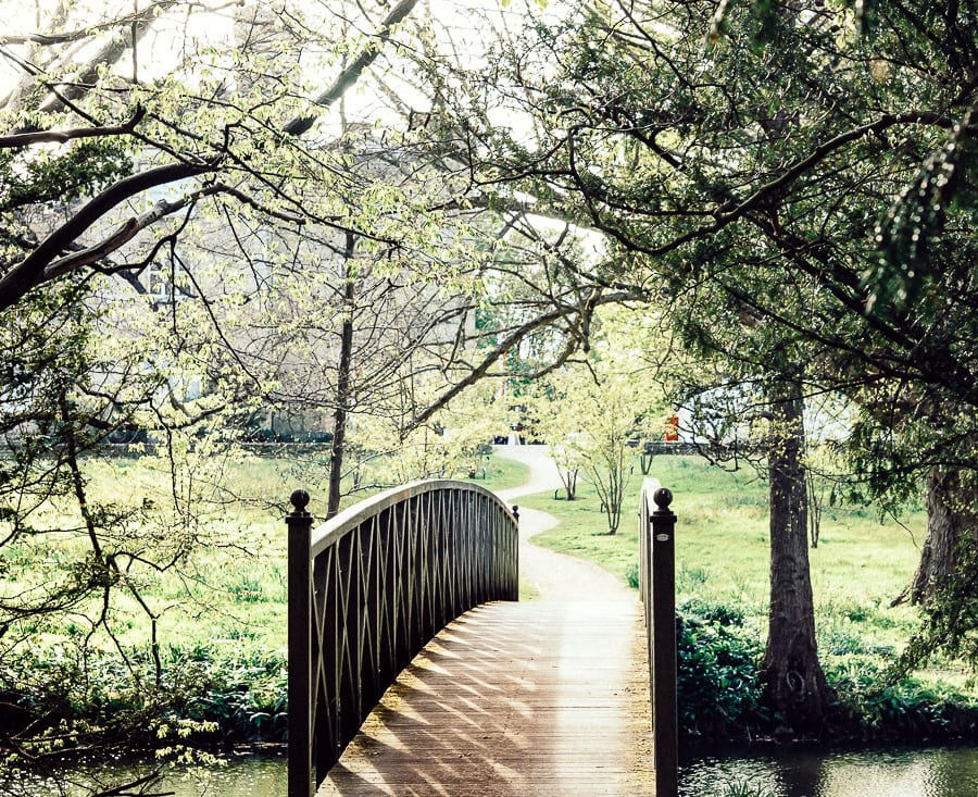 Chiddingstone Castle bridge