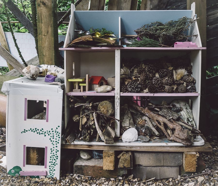 Dollhouse bug hotel