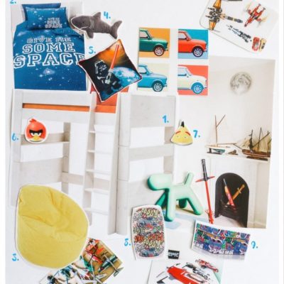 How to make a boy’s bedroom “epic”? #GeorgeousRoomChallenge