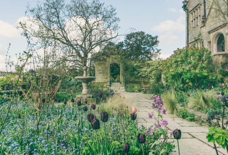 Gravetye Manor hotel garden